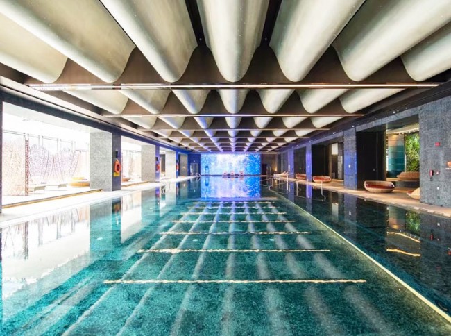 汕头网站建设西安W酒店泳池